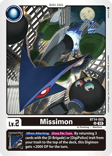 Missimon &mdash; Digimon Card Game card