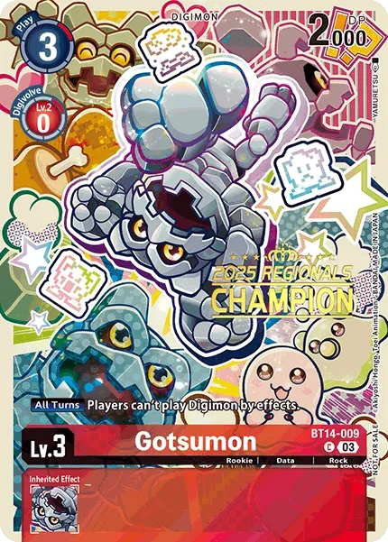 Gotsumon &mdash; Digimon Card Game card