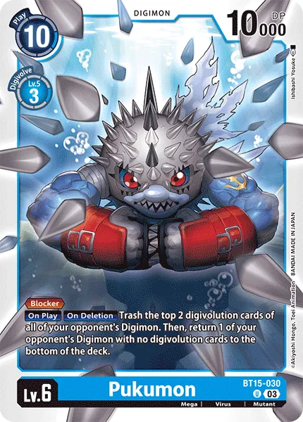 Pukumon &mdash; Digimon Card Game card