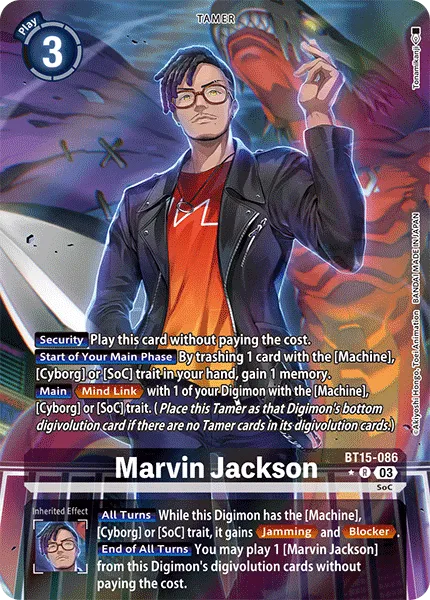 Marvin Jackson &mdash; Digimon Card Game card