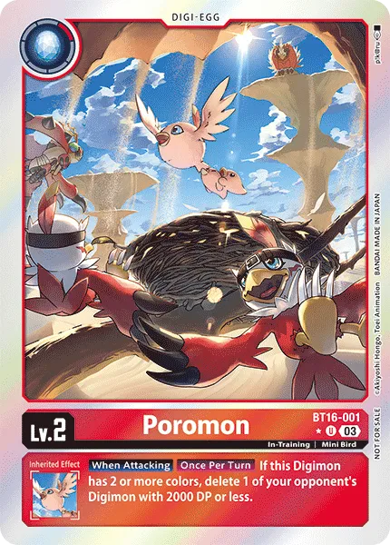 Poromon &mdash; Digimon Card Game card
