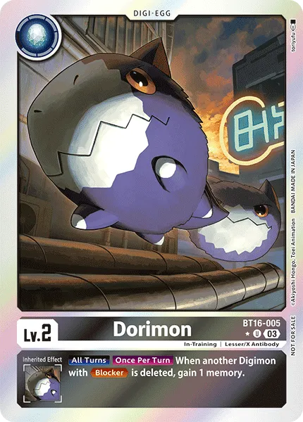 Dorimon &mdash; Digimon Card Game card