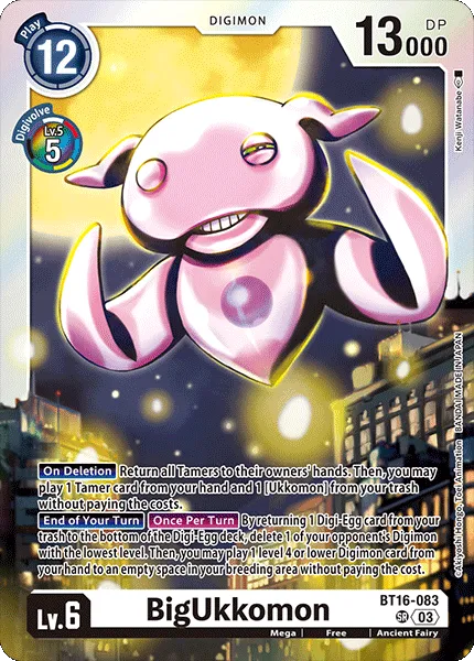 BigUkkomon &mdash; Digimon Card Game card