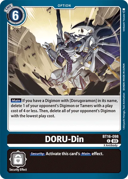 DORU-Din &mdash; Digimon Card Game card