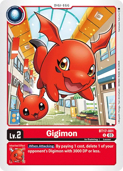 Gigimon &mdash; Digimon Card Game card