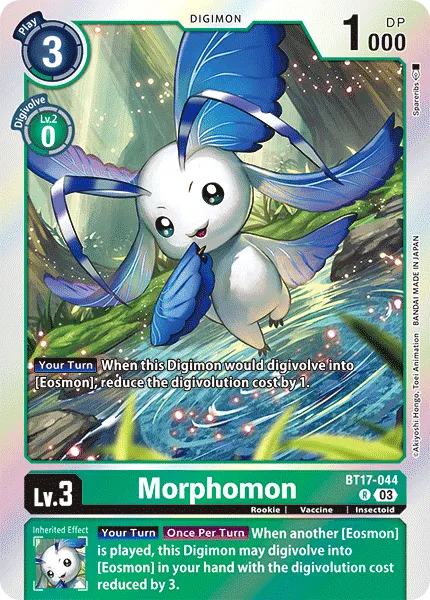Morphomon &mdash; Digimon Card Game card