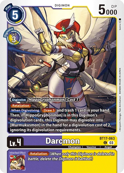Darcmon &mdash; Digimon Card Game card
