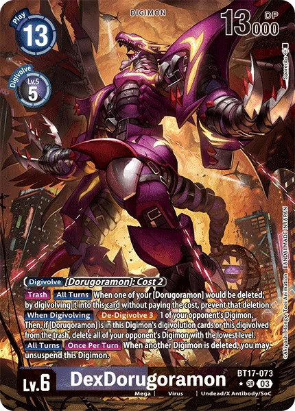 DexDorugoramon &mdash; Digimon Card Game card