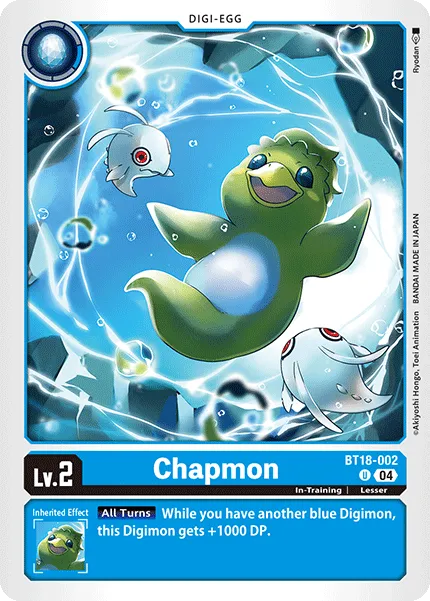 Chapmon &mdash; Digimon Card Game card