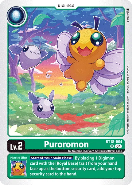 Puroromon &mdash; Digimon Card Game card
