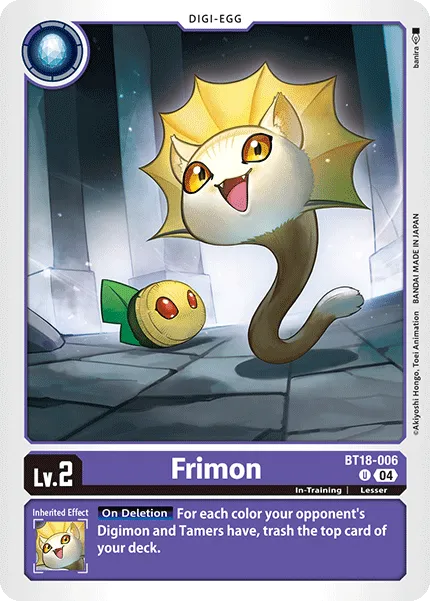 Frimon &mdash; Digimon Card Game card