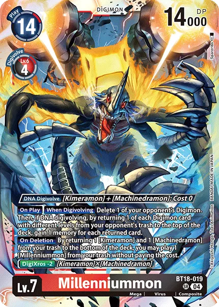 Millenniummon &mdash; Digimon Card Game card