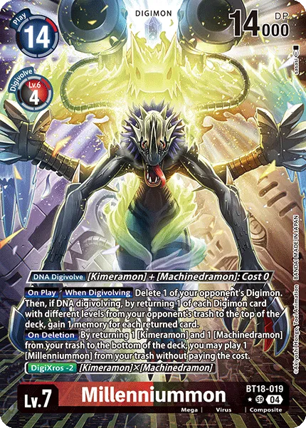 Millenniummon &mdash; Digimon Card Game card