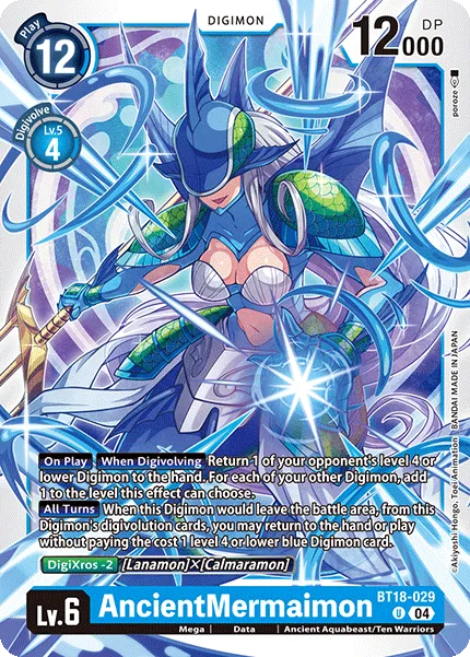 AncientMermaimon &mdash; Digimon Card Game card