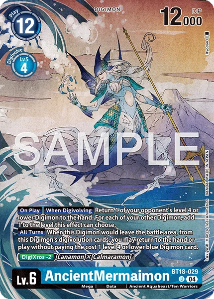 AncientMermaimon &mdash; Digimon Card Game card
