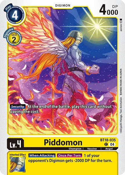 Piddomon &mdash; Digimon Card Game card