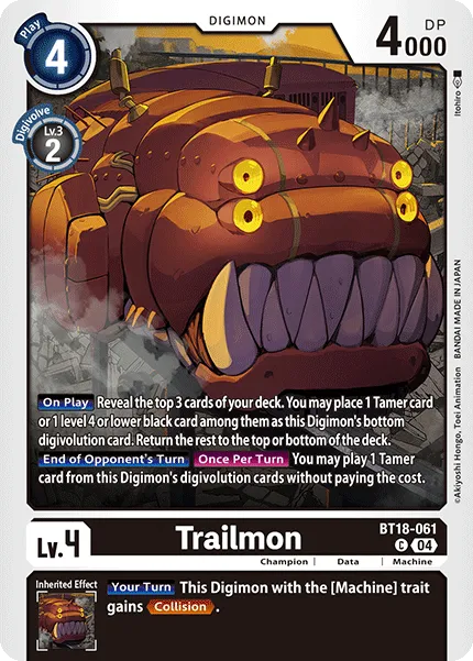 Trailmon &mdash; Digimon Card Game card