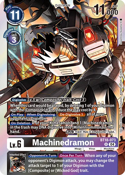 Machinedramon &mdash; Digimon Card Game card