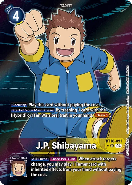 J.P. Shibayama &mdash; Digimon Card Game card