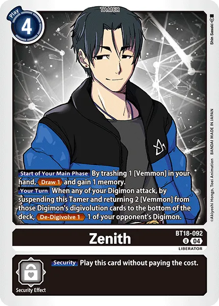 Zenith &mdash; Digimon Card Game card