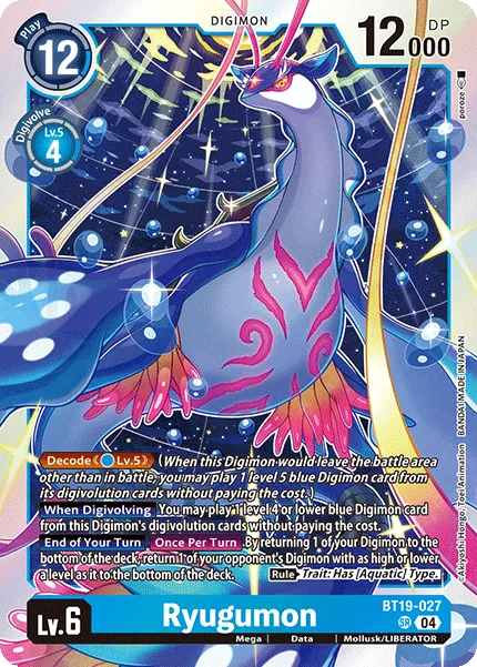 Ryugumon &mdash; Digimon Card Game card