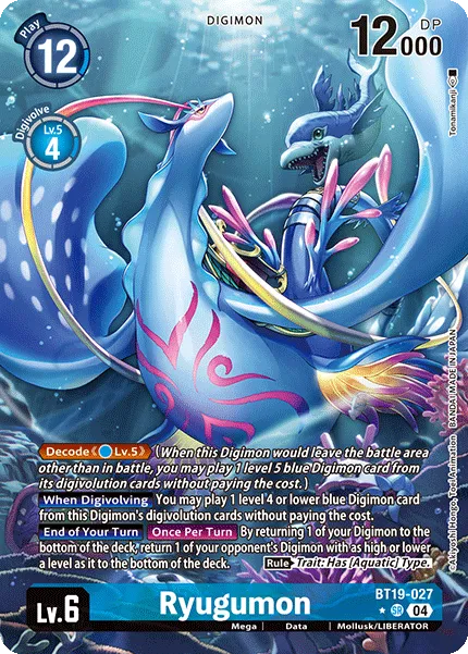 Ryugumon &mdash; Digimon Card Game card