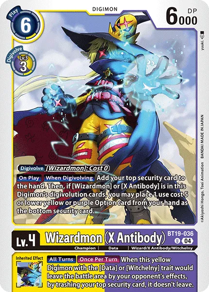 Wizardmon (X Antibody) &mdash; Digimon Card Game card