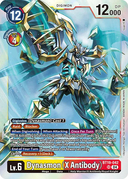 Dynasmon (X Antibody) &mdash; Digimon Card Game card