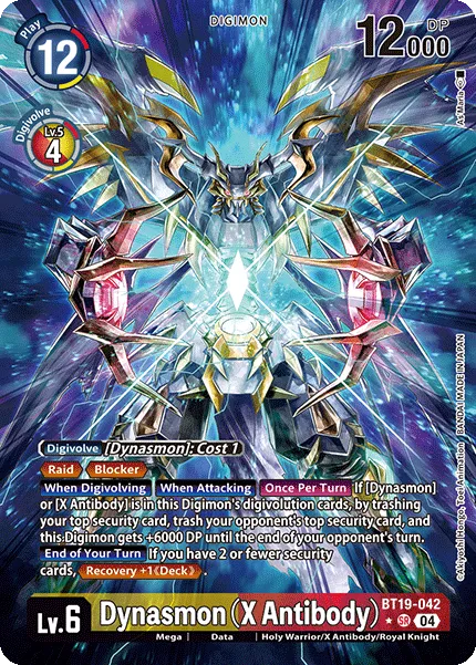 Dynasmon (X Antibody) &mdash; Digimon Card Game card