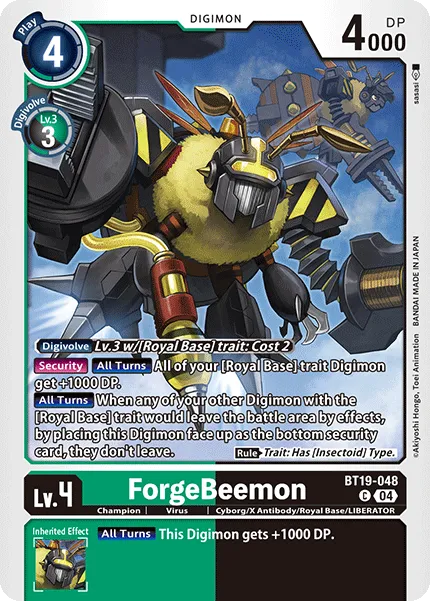 ForgeBeemon &mdash; Digimon Card Game card