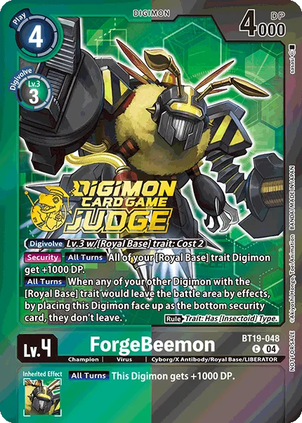 ForgeBeemon &mdash; Digimon Card Game card