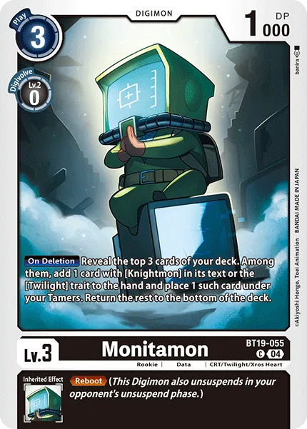 Monitamon &mdash; Digimon Card Game card