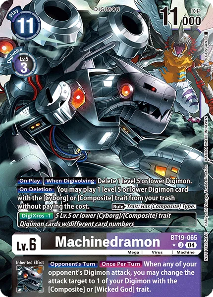 Machinedramon &mdash; Digimon Card Game card