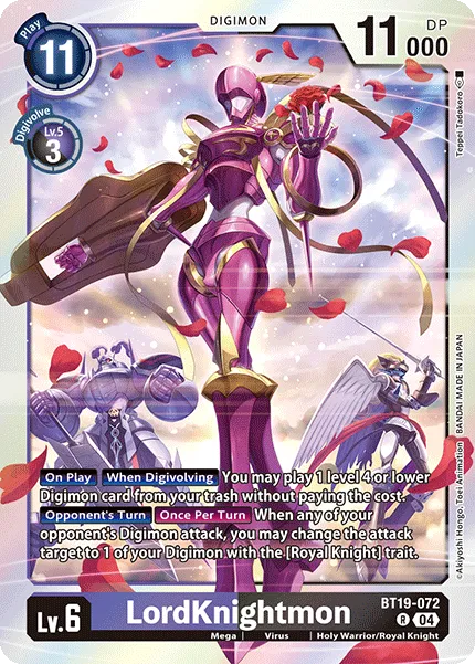LordKnightmon &mdash; Digimon Card Game card