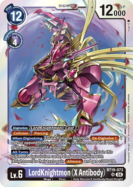 LordKnightmon (X Antibody) &mdash; Digimon Card Game card