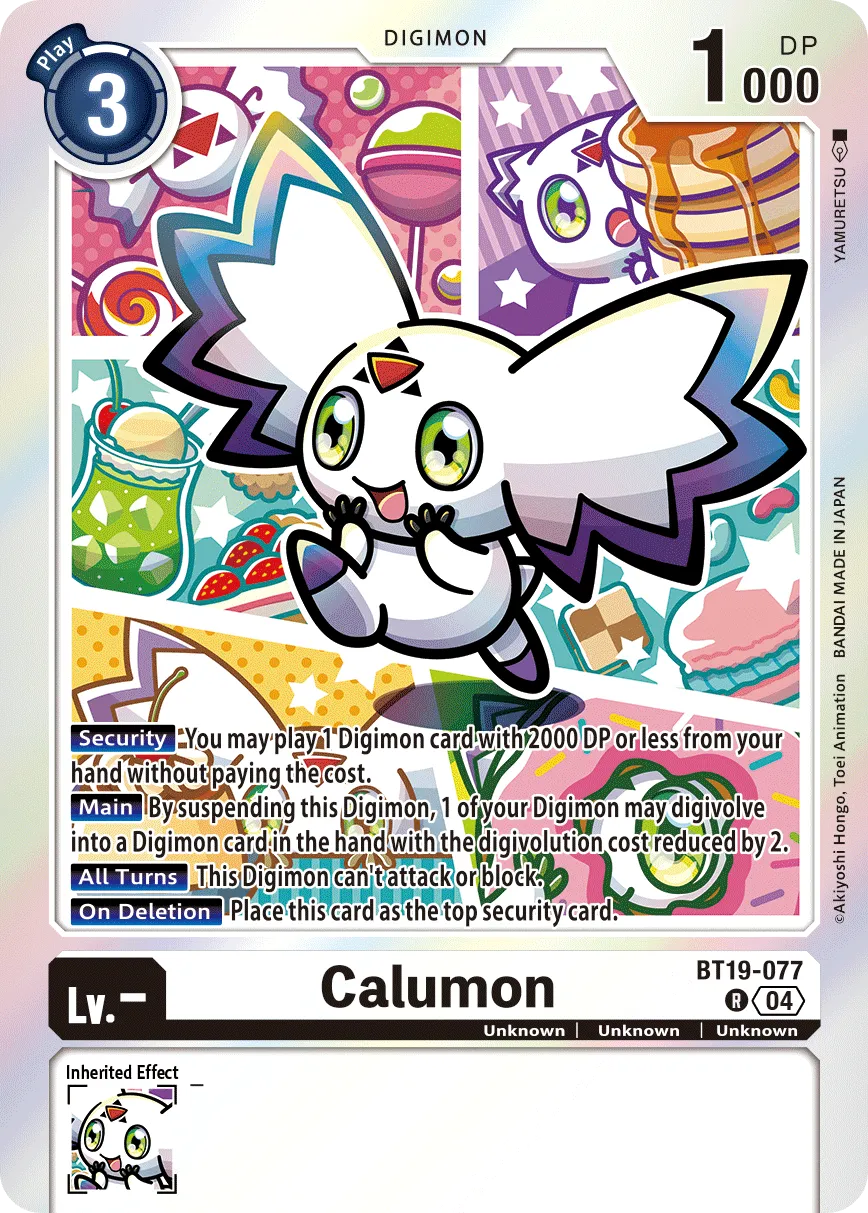 Calumon &mdash; Digimon Card Game card