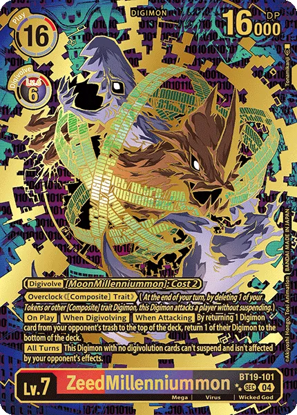 ZeedMillenniummon &mdash; Digimon Card Game card
