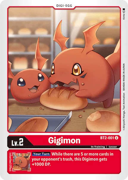 Gigimon &mdash; Digimon Card Game card