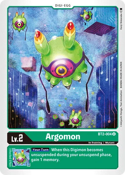 Argomon &mdash; Digimon Card Game card
