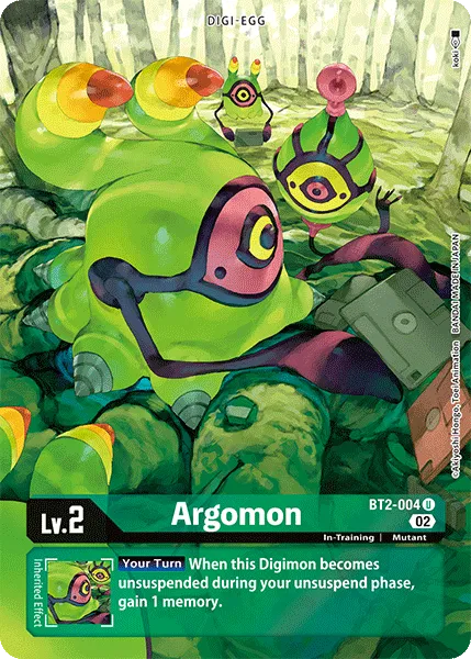 Argomon &mdash; Digimon Card Game card