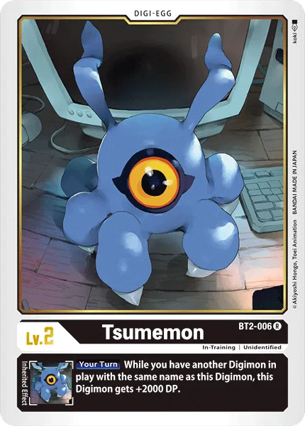 Tsumemon &mdash; Digimon Card Game card