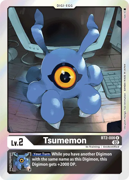 Tsumemon &mdash; Digimon Card Game card
