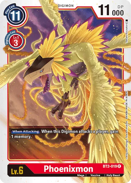Phoenixmon &mdash; Digimon Card Game card