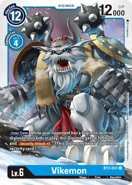 Vikemon &mdash; Digimon Card Game card