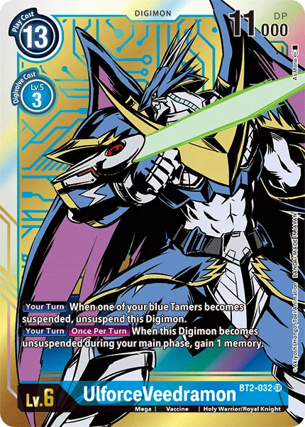 UlforceVeedramon &mdash; Digimon Card Game card
