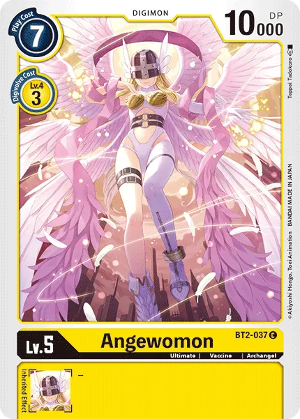 Angewomon &mdash; Digimon Card Game card