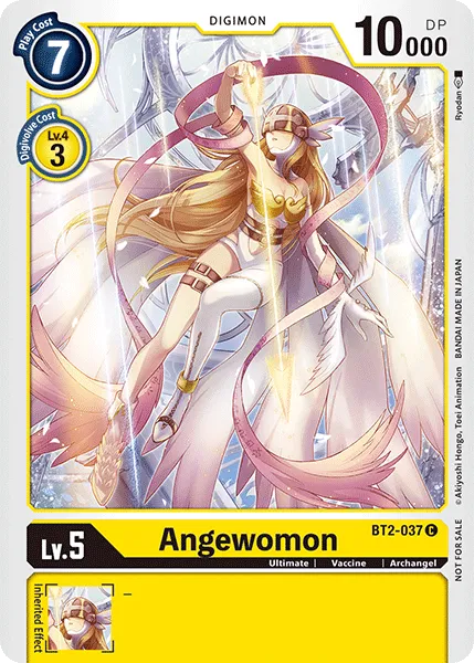 Angewomon &mdash; Digimon Card Game card