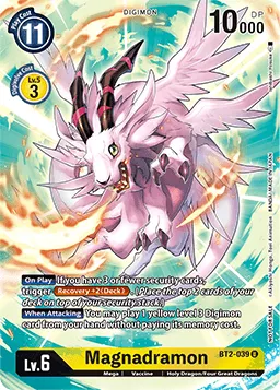 Magnadramon &mdash; Digimon Card Game card