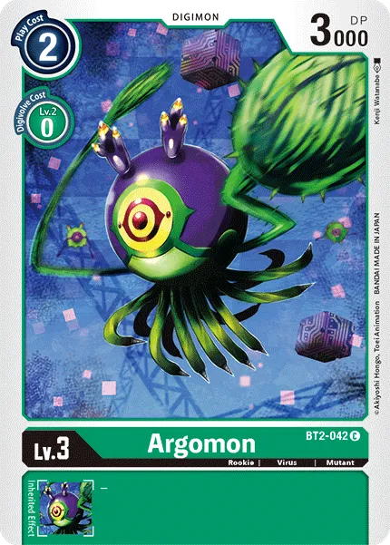 Argomon &mdash; Digimon Card Game card