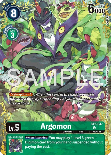 Argomon &mdash; Digimon Card Game card